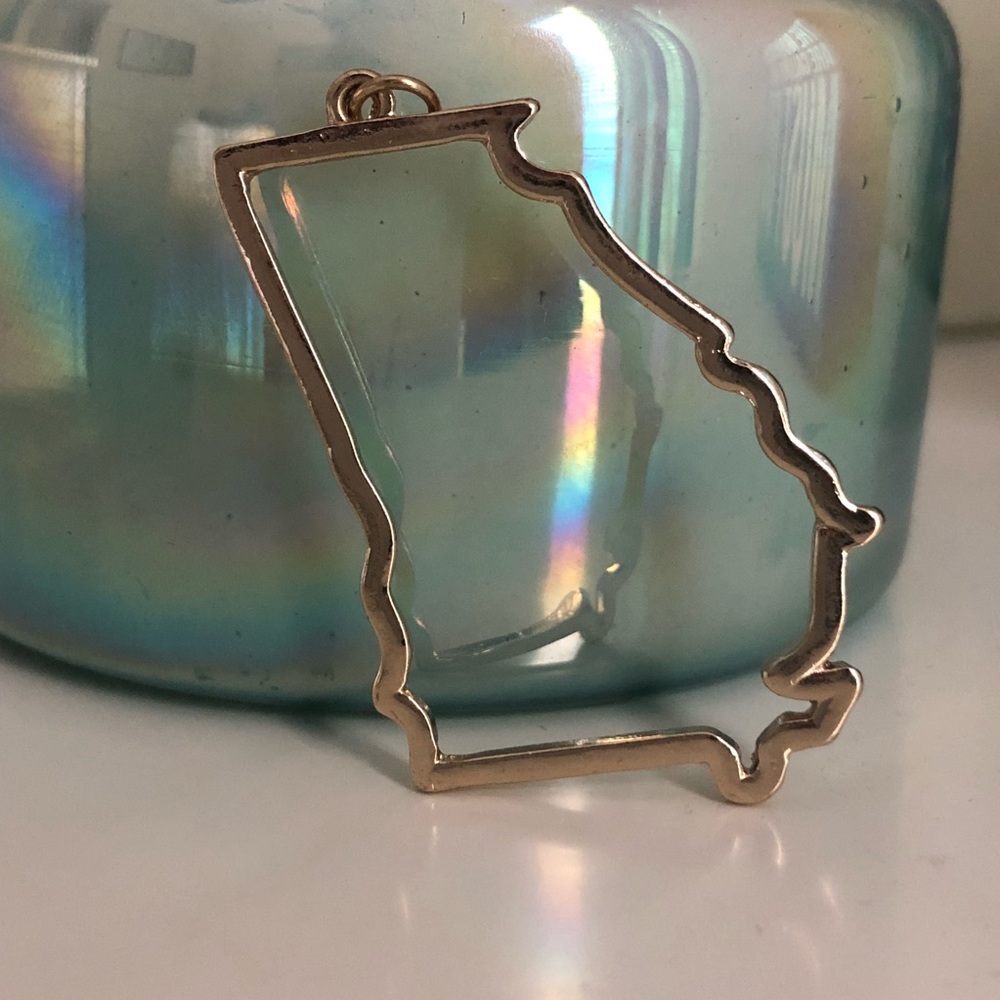 Gold Georgia Charm